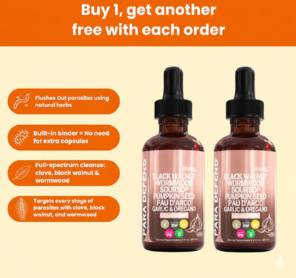 Wormwood Black Walnut Parasite Detox