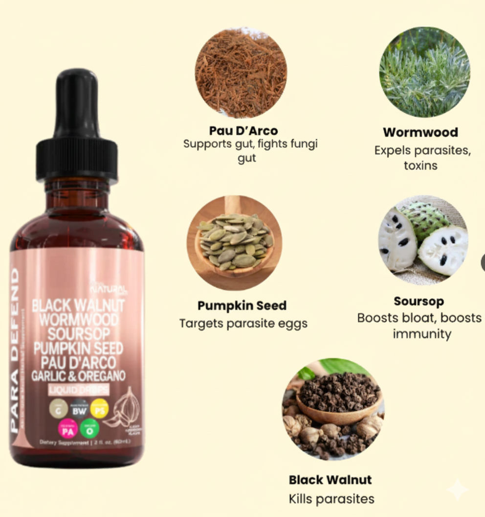 Wormwood Black Walnut Parasite Detox